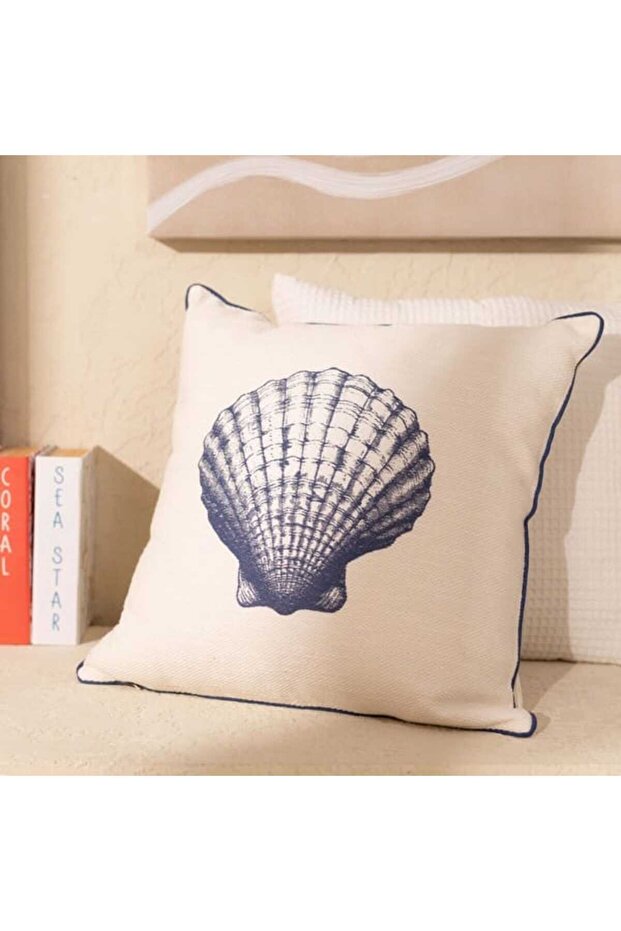 Soft Coza Throw Pillow - Ecru - 45X45 cm