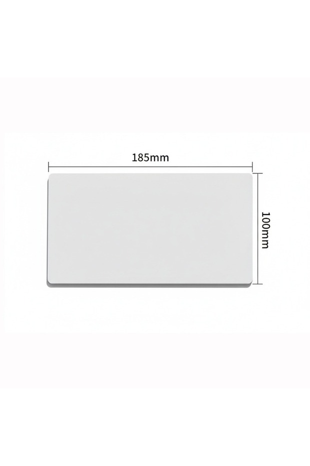 White 185X100 Wall Flange 86 Type Wall Hole Cover Self-adhesive White Switch Socket Cover Plate Deco