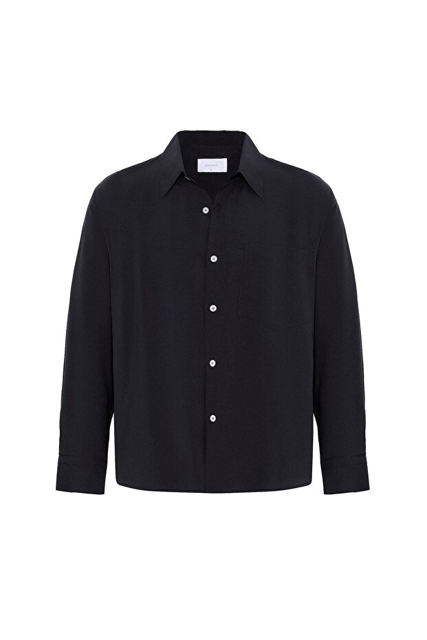 Modal fabric relax fit men's shirt
