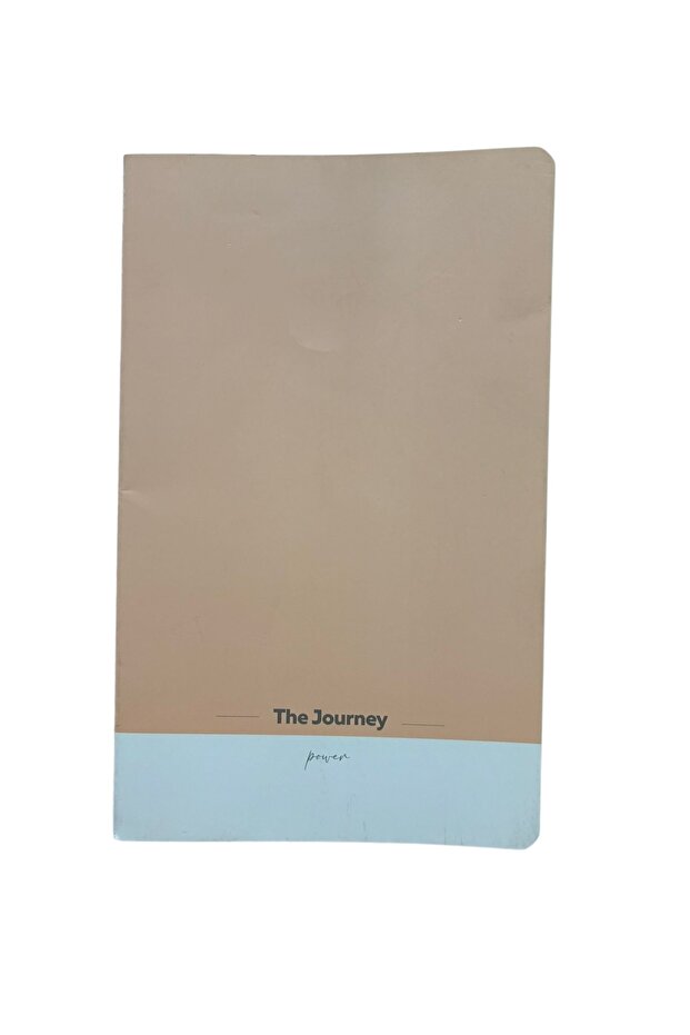 دفتر ملاحظات بغلاف كرتوني من سلسلة The Journey، مسطر