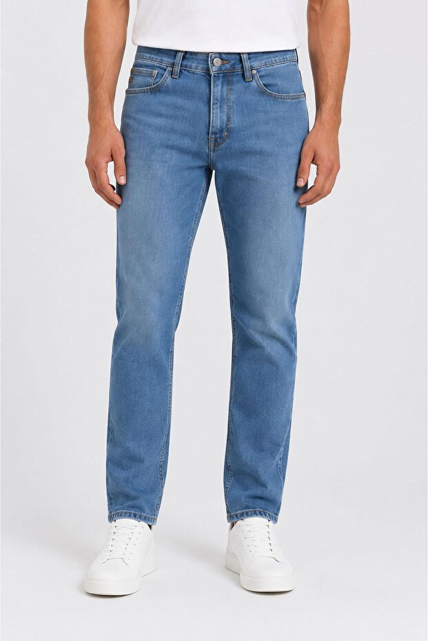 B.Wood Regular Fit Lycra Men's Jean Pants 7691