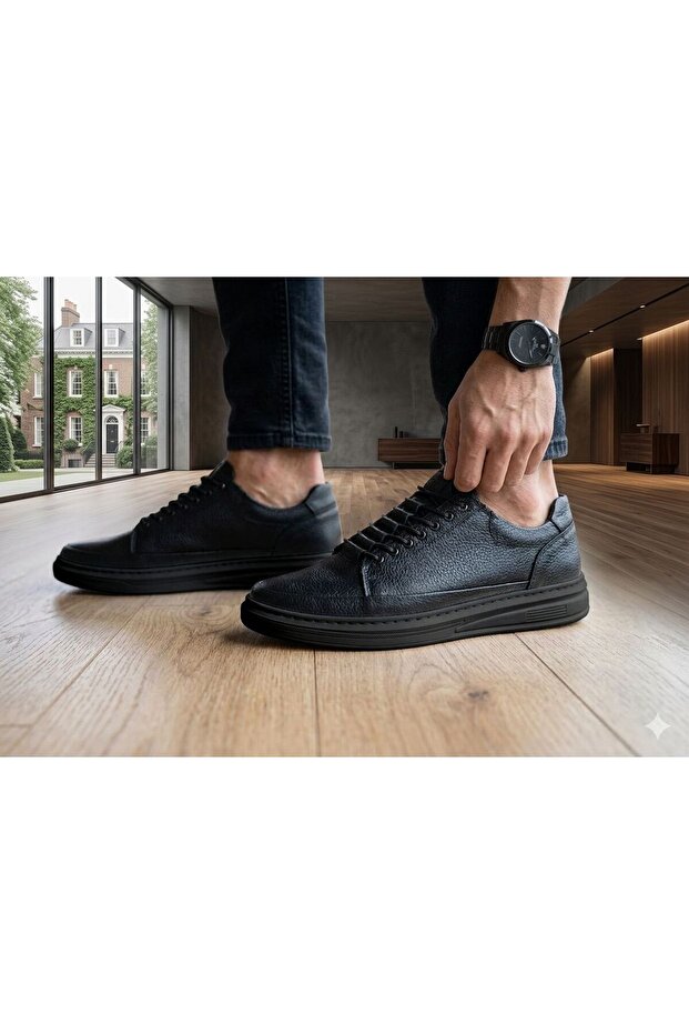 Jules Matte Leather Smart Lace-Up Classic Men's Shoes