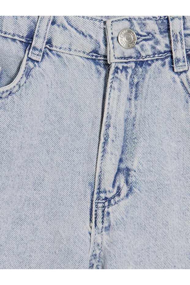 Blue Girls Jean Shorts