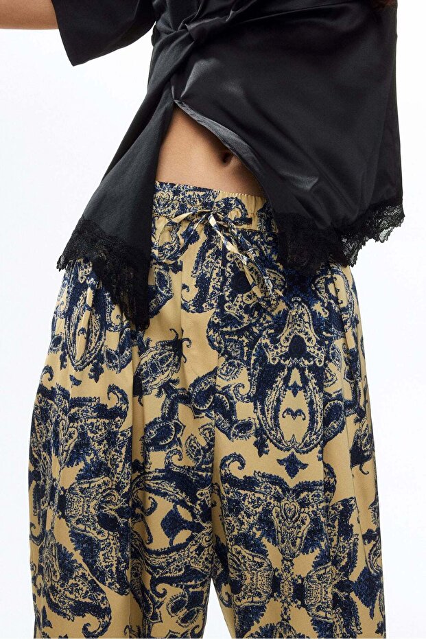 Barrel drawstring trousers - 2