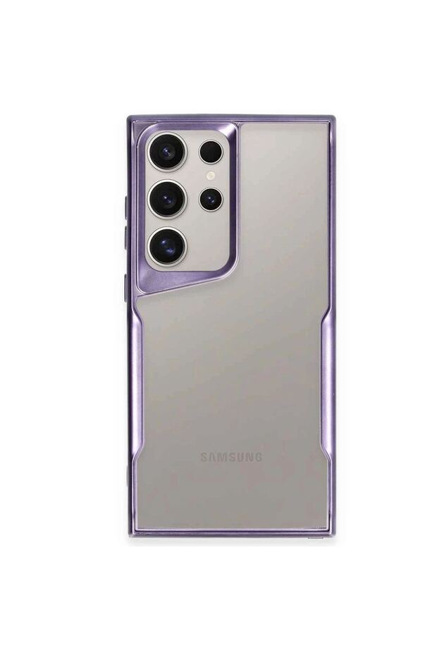 Samsung Galaxy S23 Ultra Case Boyi Silicone Cover - Deep Purple