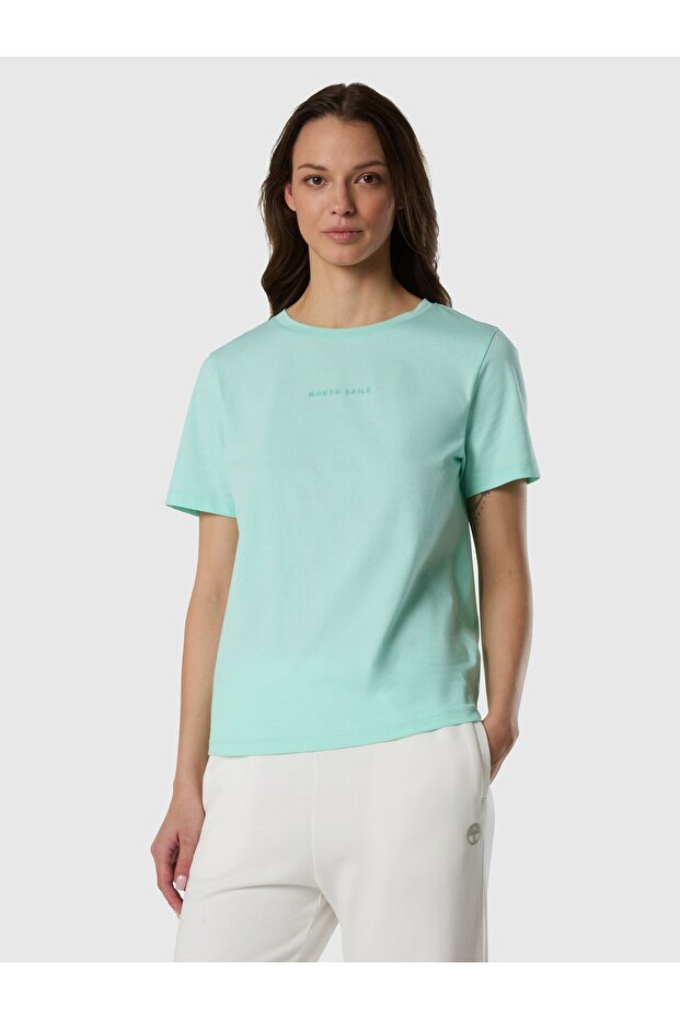 Regular Fit Crew Neck 100% Cotton Women's Short Sleeve T-Shirt