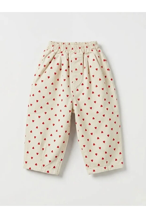 Red Heart Girl's Balloon Jeans Trousers