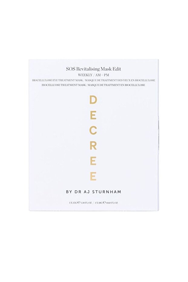 SOS Revitalising Sheet Mask, 35g