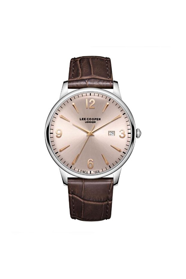 Men's 3H Rose Gold Dial Watch - LC08379.362