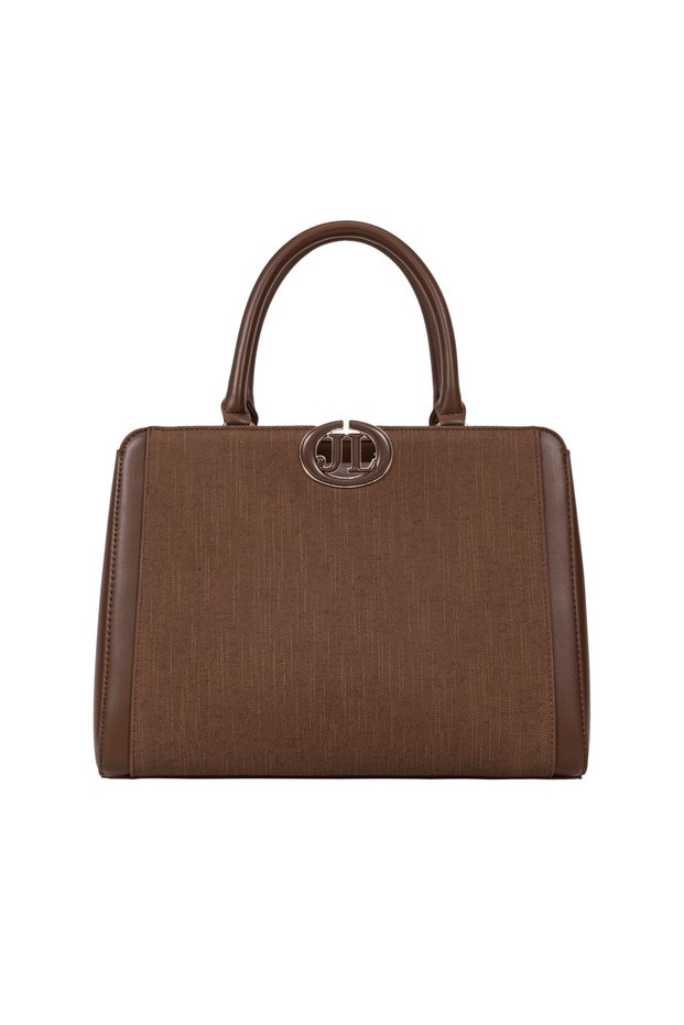 Ladies Hand Bag with adjustable JLSU26-08, Coffee