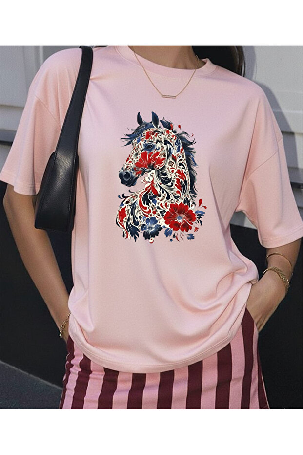 Printed Turkish Theme Children-Adult Cotton Tshirt T-Shirt