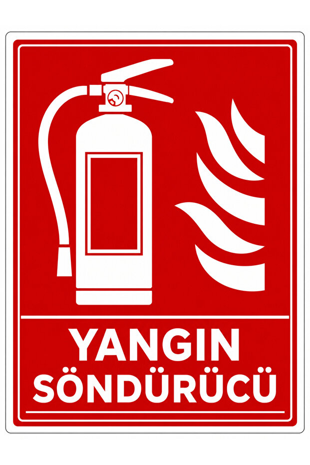 Fire Extinguisher Warning Sticker 2-Pack