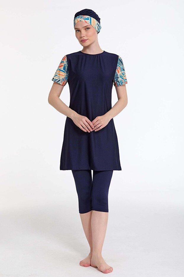 Semi-Closed Hijab Set