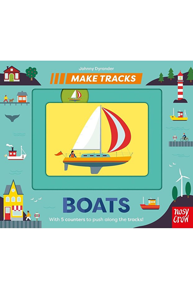 Make Tracks: Boats Board book – Big Book