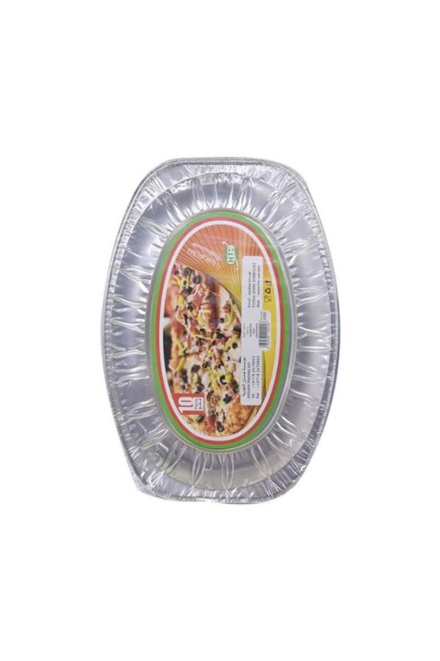 Oval Aluminum Platters 6586 10 per pack