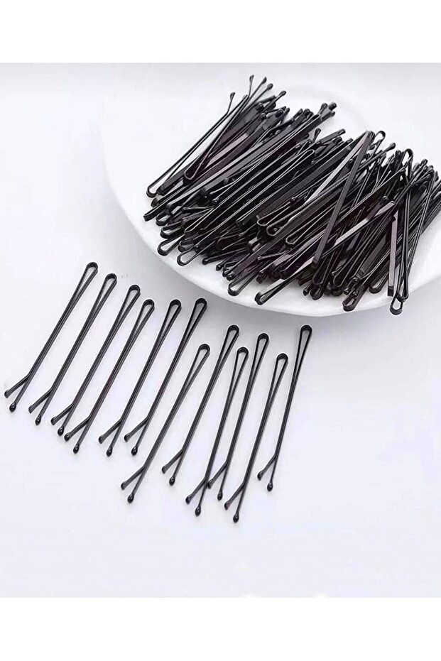 100 Pieces Black Women's Wire Clips