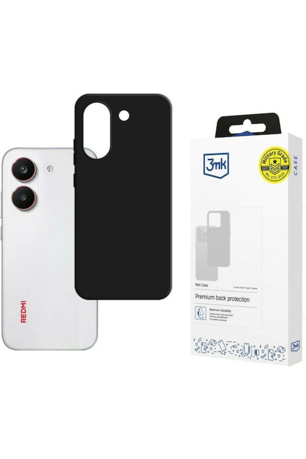 Ματ Θήκη Poco X8 Pro Μαύρη