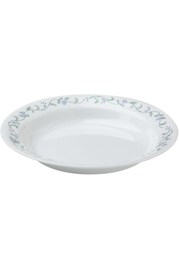 Country Cottage Vitrelle Glass Rim Soup Plate