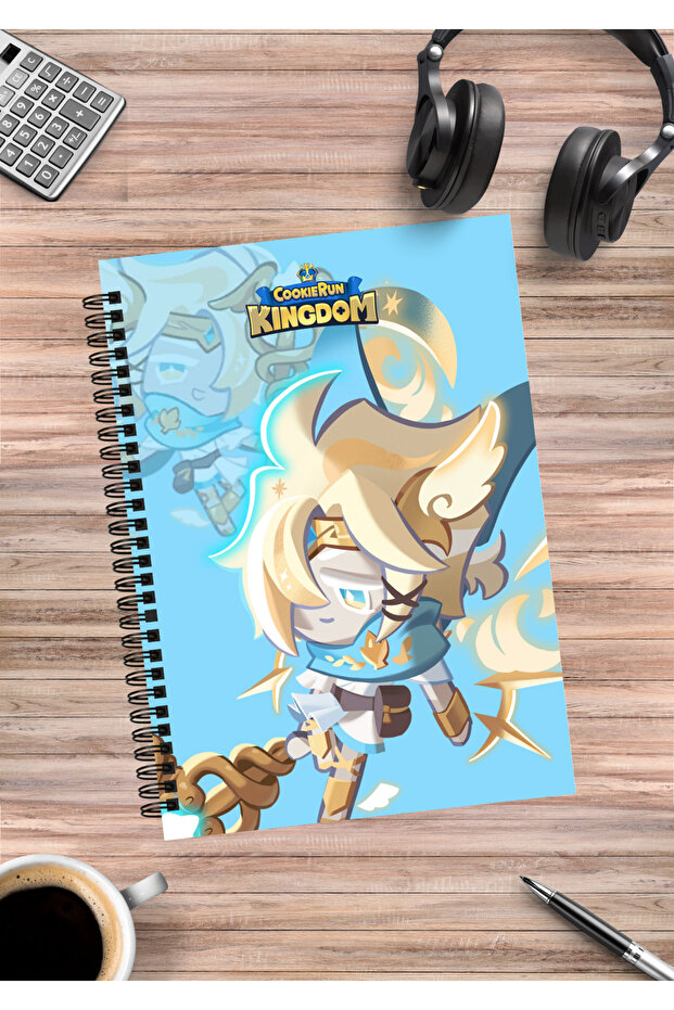 Cookie Run Kingdom Anime Spiral Notebook A5 (50 Sheets)