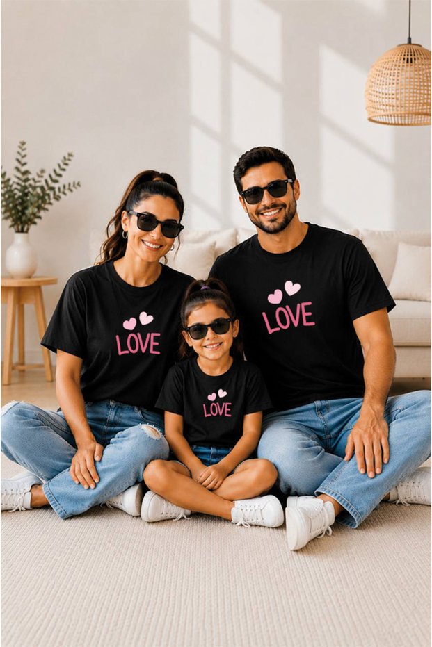 Family Combination 100% Cotton Sold Individually Oversize T-Shirt T-Shirt