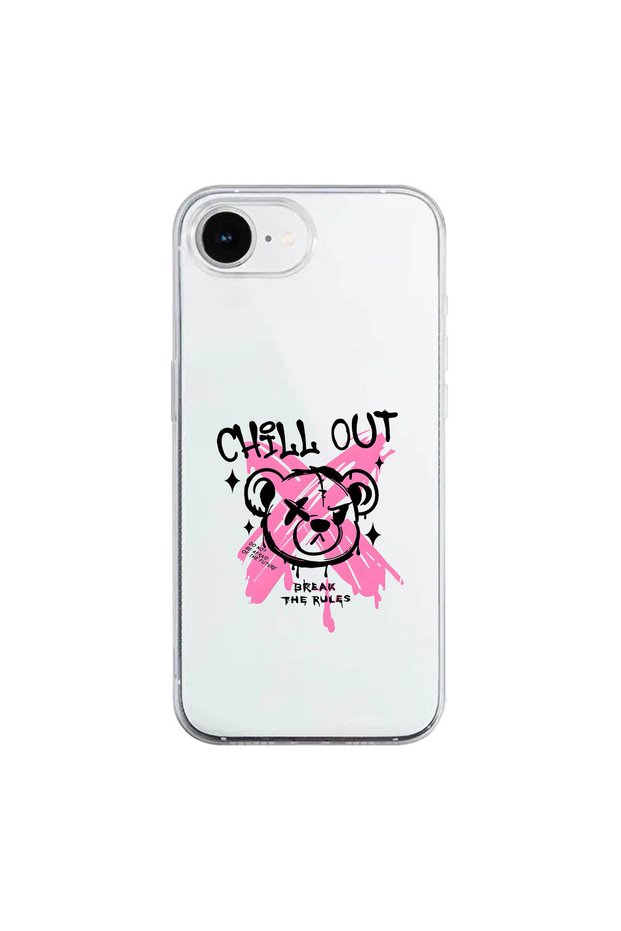 iPhone 16E Compatible Graffiti 6 Design Transparent Case