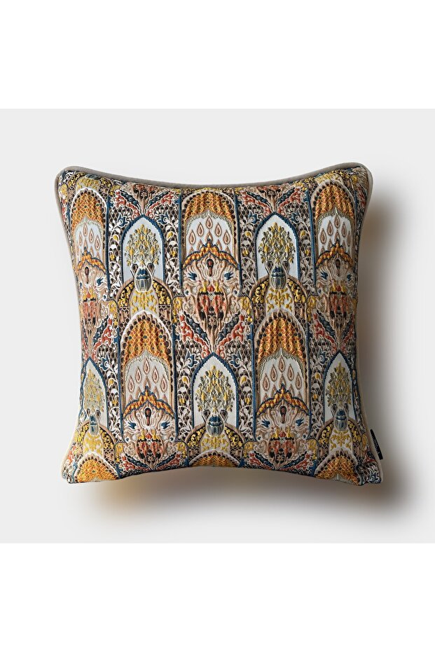 "Nomad Mosaic" Ethnic Patterned Cushion Cover - 45X45