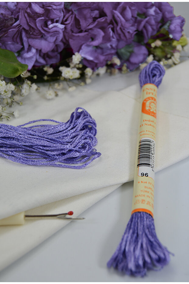 Hand Embroidery Silk, Laundry Silk, Rayon, Shiny Silk Texture, Colorfast