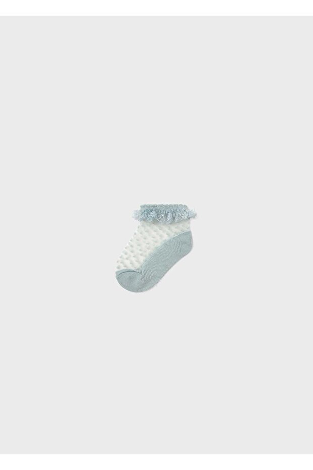 Baby Girl Mesh Socks Green