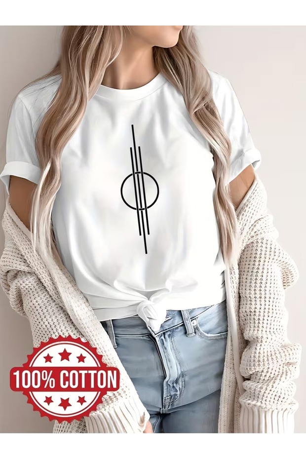 Unisex Comfortable Fit Tshrit Mixed Printed Tshirt