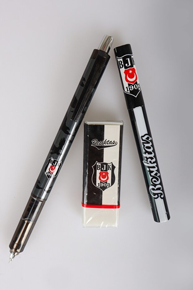 Licensed Wi̇se Tip Pen, 0.7 mm Tip Tube and Eraser Set