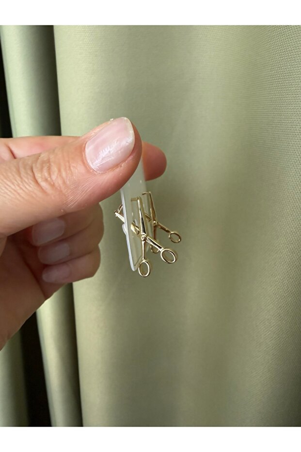 Tuelataki /Xuping Jewelry Makas Formunda Earrings