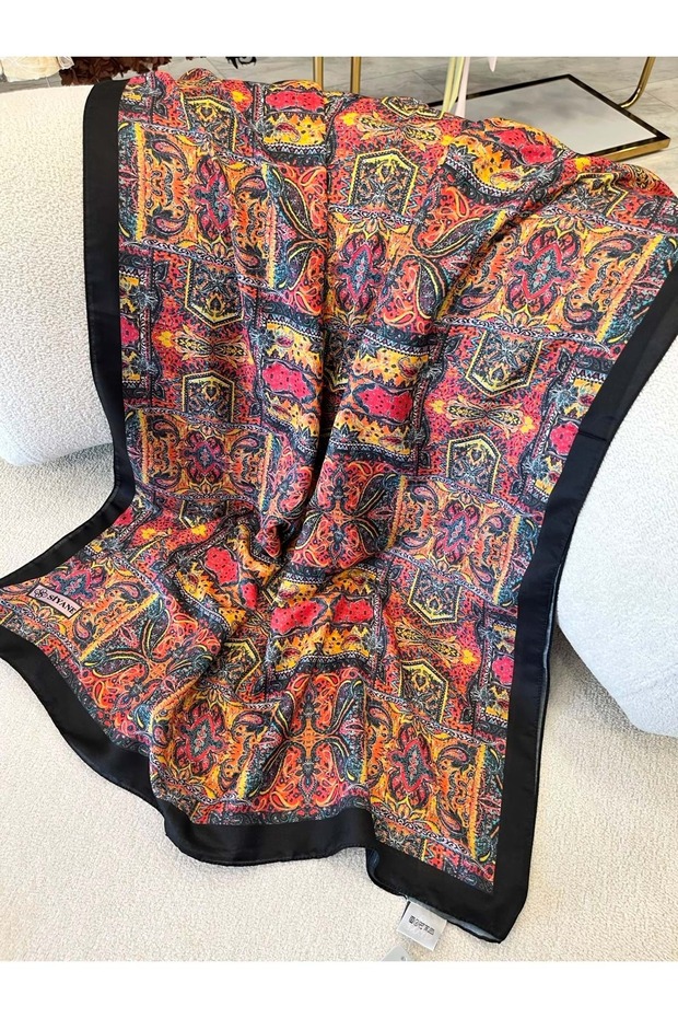 Si̇yane Cotton Shawl Pattern 2 - 1