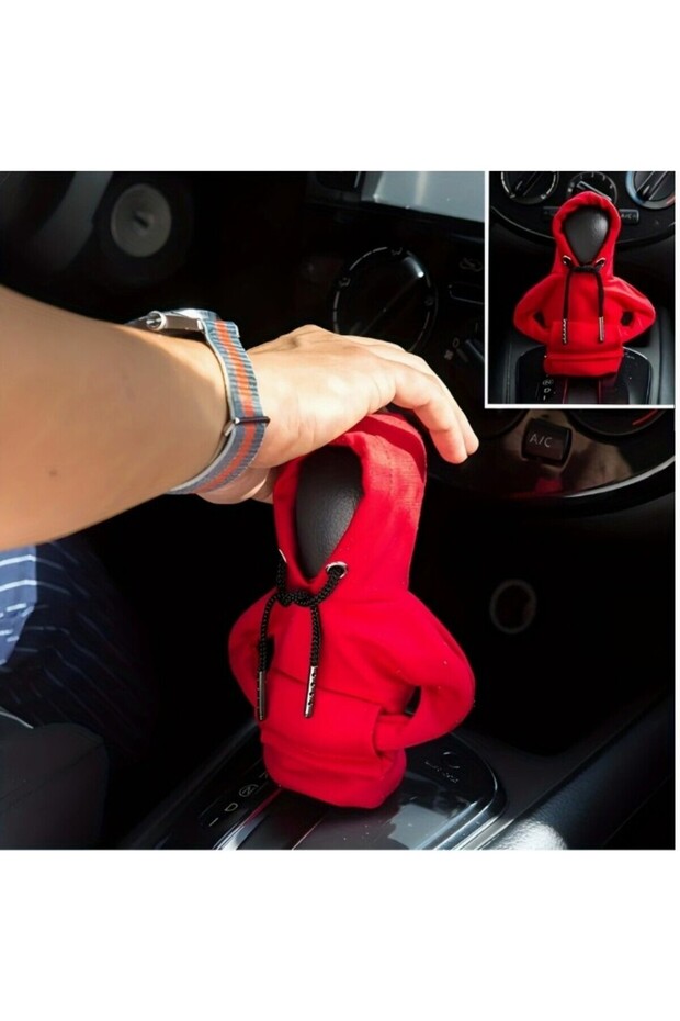Sosyetezgahi Gear Shift Polar Fleece Hooded Sweatshirt - Gear Shift Apparel Car Accessory Red Hoodie - Price, Reviews