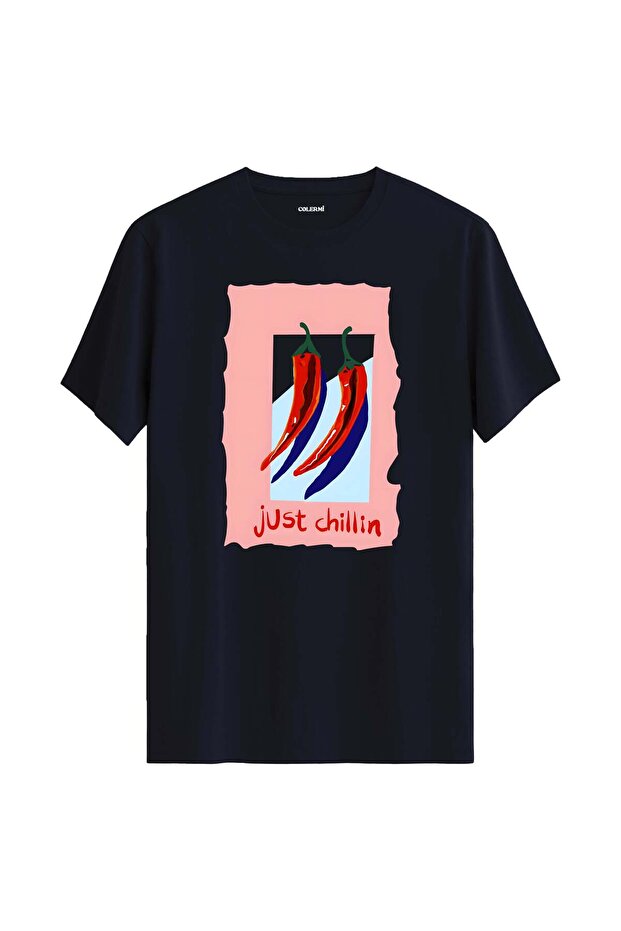 Humorous T-Shirt with Hot Pepper Design