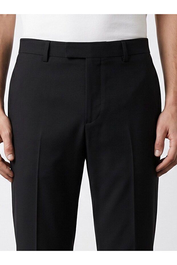 Slim Fit Stylish Lycra Fabric Trousers