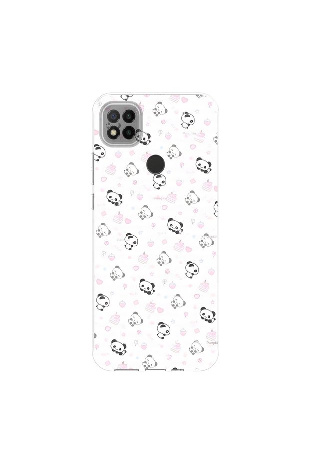 Redmi 9C Compatible Minies 4 Design Transparent Case