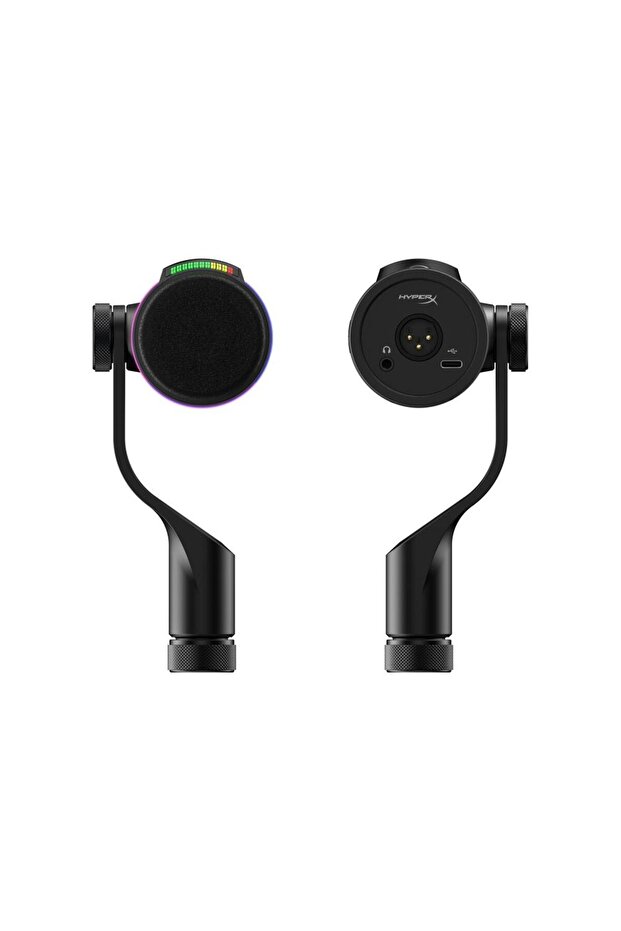 Microfon dinamic FlipCast, USB-C/XLR, Cablu 3m (Negru) - 5