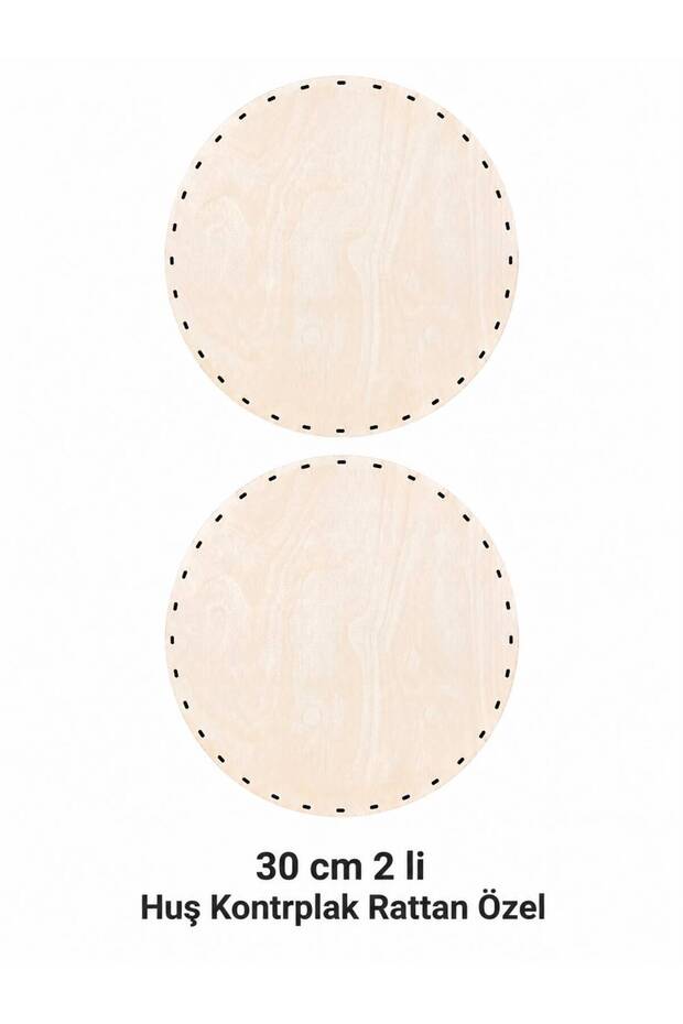 2 Pieces 30 cm Birch Plywood Rattan 4 mm Water Resistant 1. Class