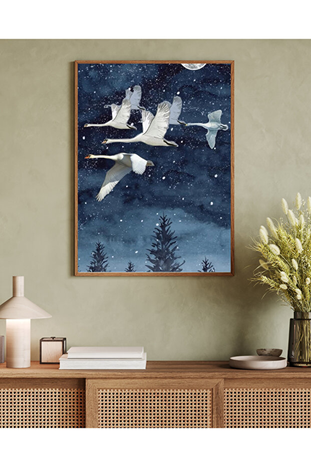 Canvas Painting Wall Art with Frame Decorative Wall Painting 30x40 cm