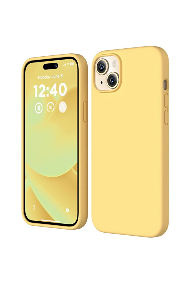 Silicone Case for iPhone 15 Plus 6.7" Hypoallergenic Comfortable Grip Enhanced Protection | WIDGETS MATRIX