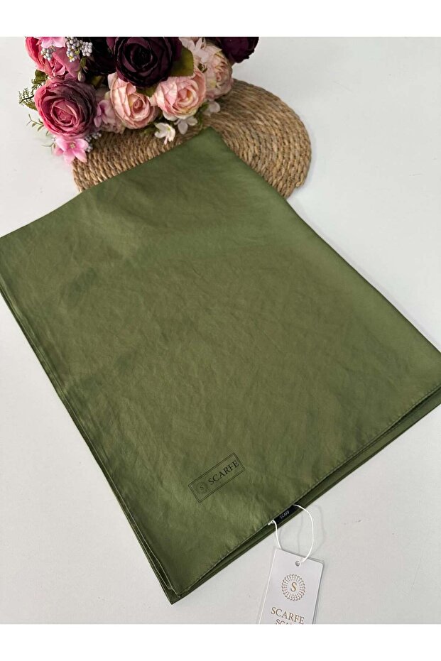 Scarfe Vual Shawl Dark Green Vh0415