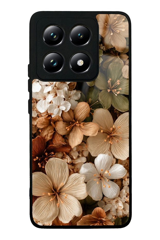 Xiaomi Mi 14t Glossy Phone Case with Fall Bouquet Design