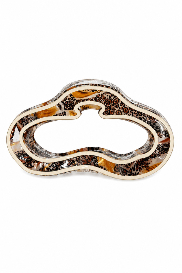 Women's Leopard Patterned Luxury Hair Clip - Stylish Hair Accessory