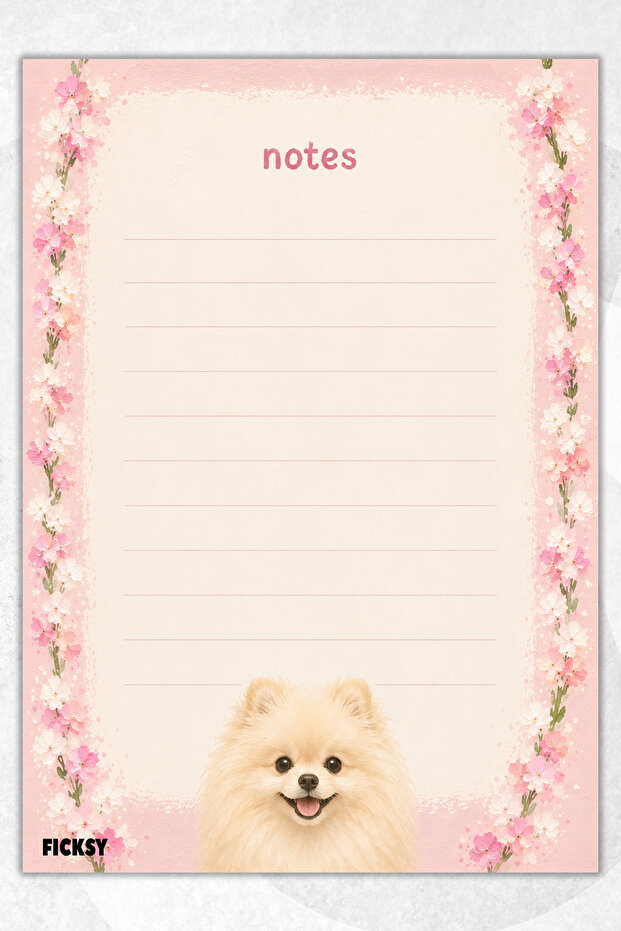 A5 Notepad Lined Notebook - 50 Sheets - Memopad - Notepad - Notepad - Note Paper - 1