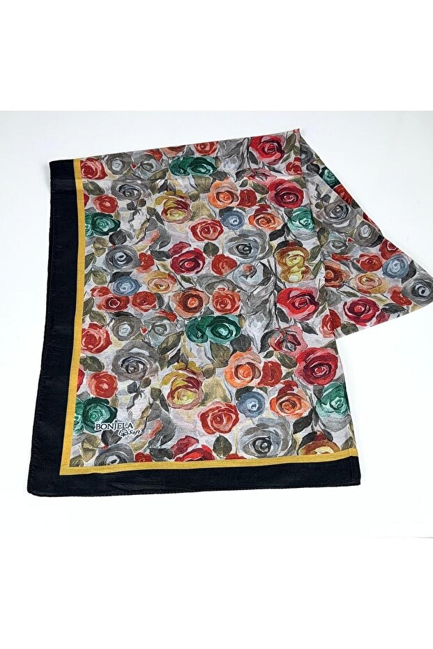 Soft Cotton Shawl-75 X 190 -06573-10