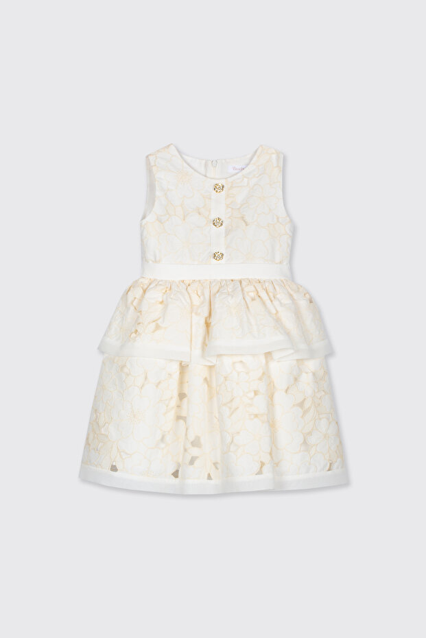 Patachou Girl's Beige Dress