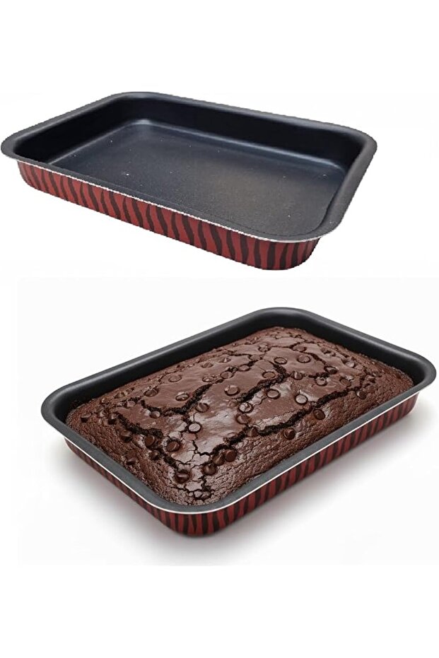 Non-Stick Square Baking Pan 37x29cm | Durable Oven Bakeware