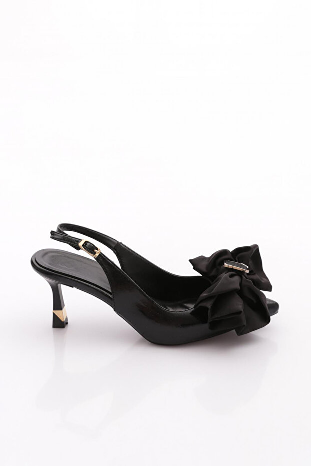 2033 Women's Bow Detailed Heeled Shoes