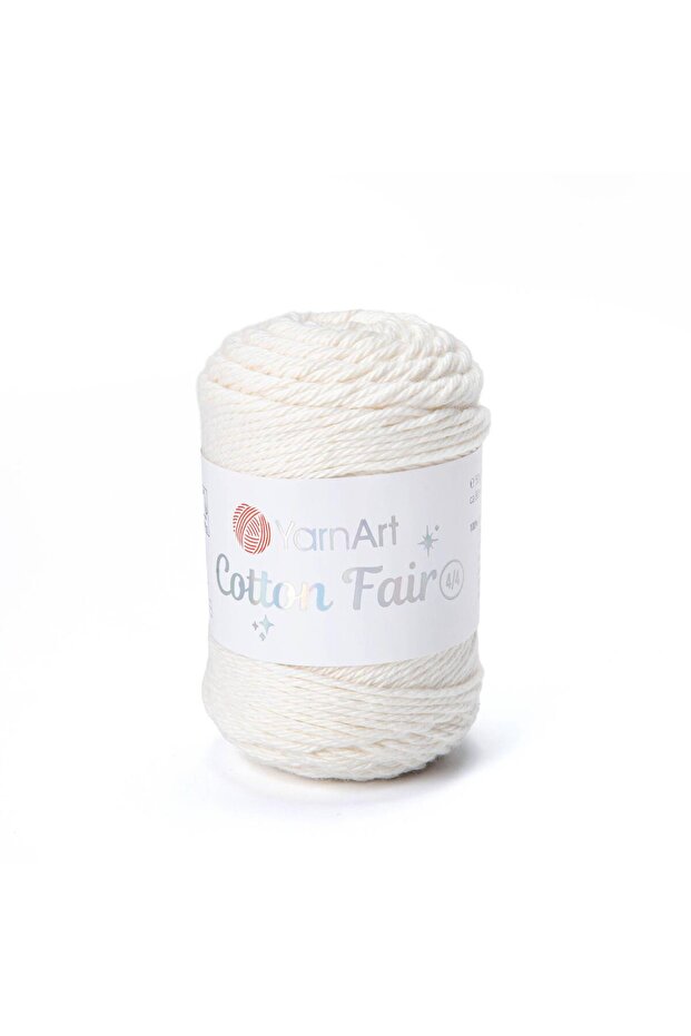 Cotton Fair 4/4 - Knitting Yarn Off-White-5503