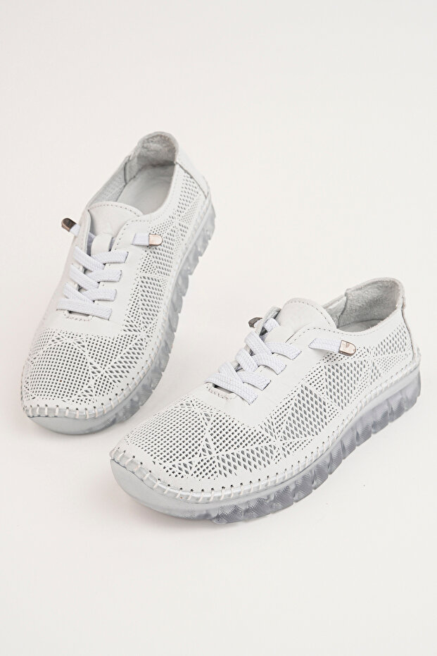 Kcl-D01 Gel Sole Genuine Leather Ballerinas